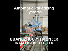 Palletizer Tas Otomatis dengan Baja Karbon Kekuatan Tinggi untuk Kebutuhan Bagging Tugas Berat