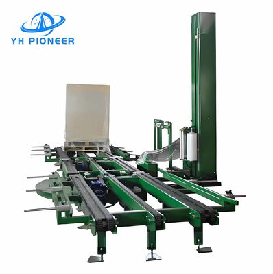 Harga yang bagus Plastik Modular Drag Chain Pallet Conveyor Untuk Gudang Dan Logistik on line