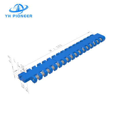 Harga yang bagus Polyoxymethylene POM Flat Top Modular Belt Food Grade Untuk Peralatan Pengangkutan on line