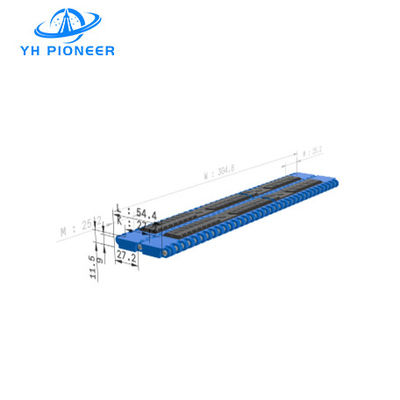 Harga yang bagus Sabar Flat Top Modular Belt dengan Top Karet untuk peningkatan ketahanan haus dan pengurangan kebisingan on line