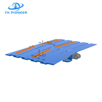 Harga yang bagus Conveyor Rantai Buckle Fleksibel dengan Permukaan TPE untuk Lipat Sidewall Disesuaikan on line