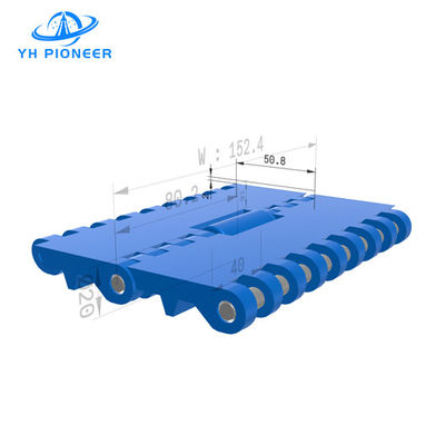 Harga yang bagus PP Modular Plastic Conveyor Belt Dengan Roller, Material Transport Modular Belting on line