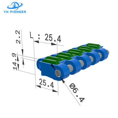 Harga yang bagus Pinggang modular PP tahan lama dengan permukaan karet untuk transportasi yang rendah kebisingan dan kejut on line