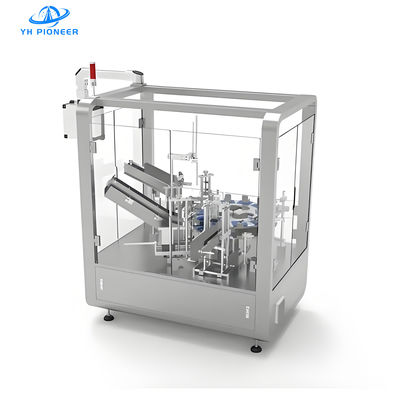 Harga yang bagus Rotary Box Cartoning Machine dengan 12 Work-Stations dan Konsumsi Udara 260L/min untuk Perbaikan yang Mudah on line