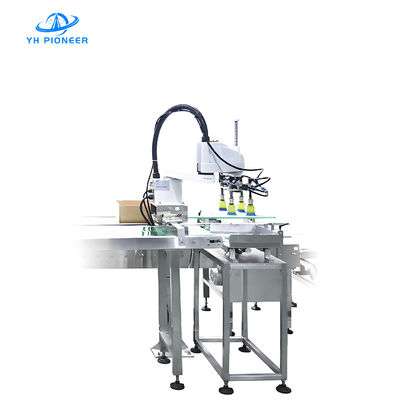 Harga yang bagus High Precision Scara Robot Carton Packer Dengan 60-240 Piece / Min Grab Speed Untuk Pengemasan Efisien on line