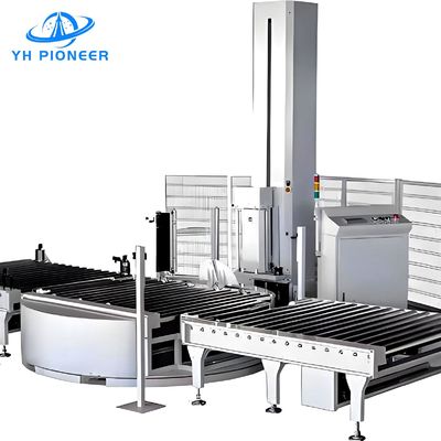 Harga yang bagus Modular Pallet Rotary Roller Turntable 1200mm x 1200mm Layout yang dapat disesuaikan on line