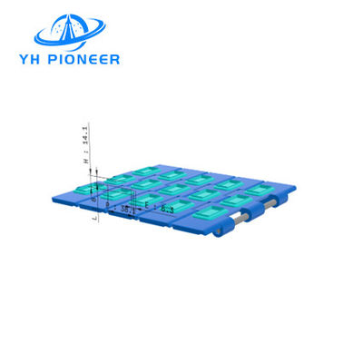 Harga yang bagus Conveyor stainless steel Double Hinge Chain Untuk Absorpsi Kejut Pengurangan Kebisingan on line