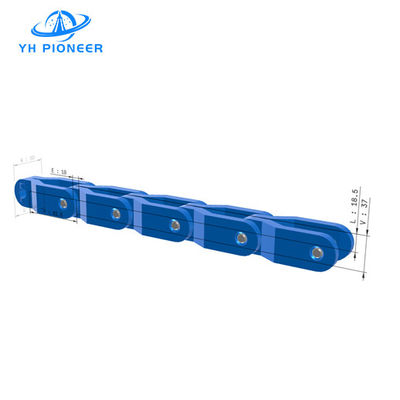 Harga yang bagus Rantai Conveyor Case Industri untuk Radius sempit berputar dan S berbentuk jalur transportasi on line