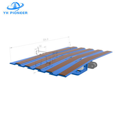 Harga yang bagus Conveyor POM Seamless Snap On Chain Dengan Permukaan Lapisan Karet Pengolahan Bahan on line