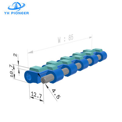 Harga yang bagus Rubber Surface Conveyor Modular Belt Untuk Low Noise Dan Aman Pengangkutan Produk on line