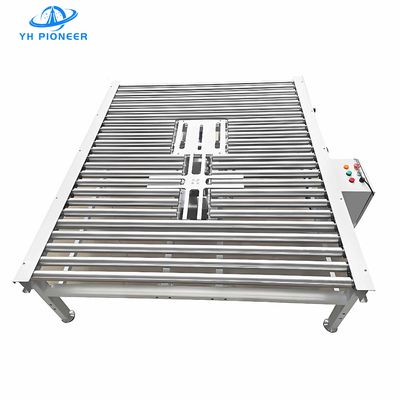 Harga yang bagus Transporter Rotary Cross tahan lama 0.75KW Daya Untuk Industri Makanan Dan Kimia on line