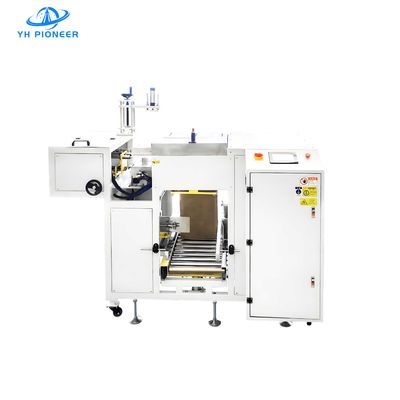Harga yang bagus 5.5KW Bag Carton Packer Machine Top Load Automated Case Packer 5-20Case/Min on line