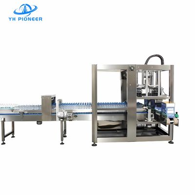 Harga yang bagus Mesin Pengemasan Botol Karton 28KW 20-25 Botol Per Menit Untuk Industri Makanan on line