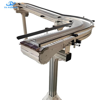 Conveyor rantai botol yang dapat disesuaikan dengan bahan rantai Q235 / SUS304 dan berbagai pilihan tegangan