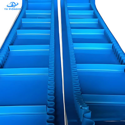 Harga yang bagus Sistem konveyor modular tahan lama dengan ketinggian angkat 320cm 1.1KW Kekuatan kerja untuk kemasan yang efisien on line