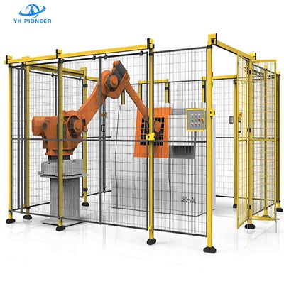 Pagar Lokakarya Fleksibel dengan pilihan tinggi dan lebar yang dapat disesuaikan untuk peningkatan penggunaan ruang dan keselamatan