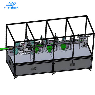 Harga yang bagus Rantai perakitan kecil yang tahan lama dengan konstruksi aluminium dan stainless steel untuk perakitan meter air yang andal on line