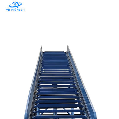 Harga yang bagus Sistem Rantai Pengangkut Pallet yang awet Dengan Desain Rantai Ganda Kecepatan 10m/menit Untuk Aplikasi Tugas Berat on line
