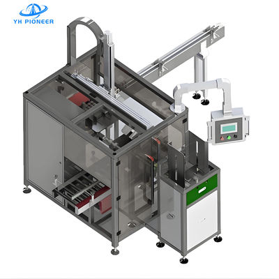 Harga yang bagus Drop-type Bottle Carton Packer dengan 2-6 Box/Min Speed dan Konstruksi 304 stainless steel untuk kemasan higienis on line