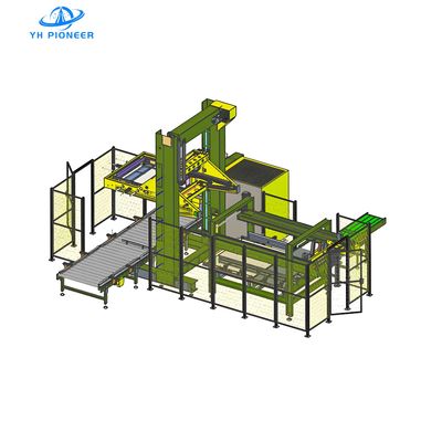 Harga yang bagus Mesin Palletizing Gantry yang Stabil dan Menghemat Ruang dengan Kerangka Baja Karbon untuk Solusi Gudang Kompak on line