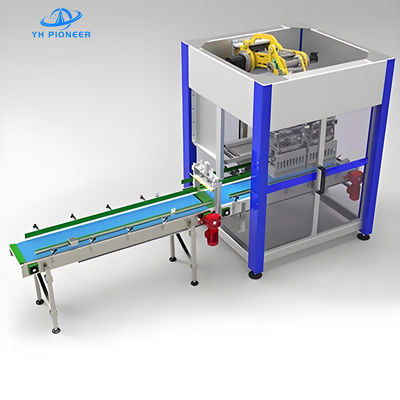 Harga yang bagus High Automation Glass Bottle Carton Packers dengan 5-15 Paket Per Menit Kecepatan untuk Pengemasan Efisien on line