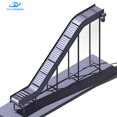 Harga yang bagus Sistem konveyor modular yang fleksibel dan tahan lama dengan rangka baja tahan karat dan kontrol kecepatan variabel hingga 30m/menit on line