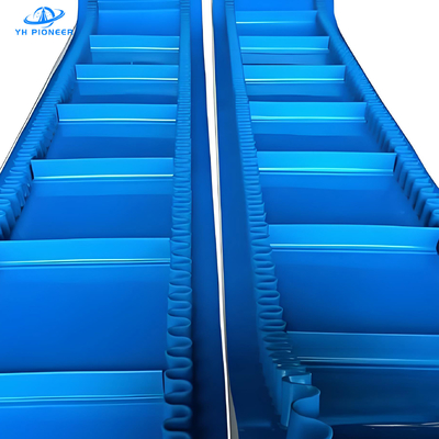 Harga yang bagus Sistem konveyor modular tahan lama dengan ketinggian angkat 320cm 1.1KW Kekuatan kerja untuk kemasan yang efisien on line
